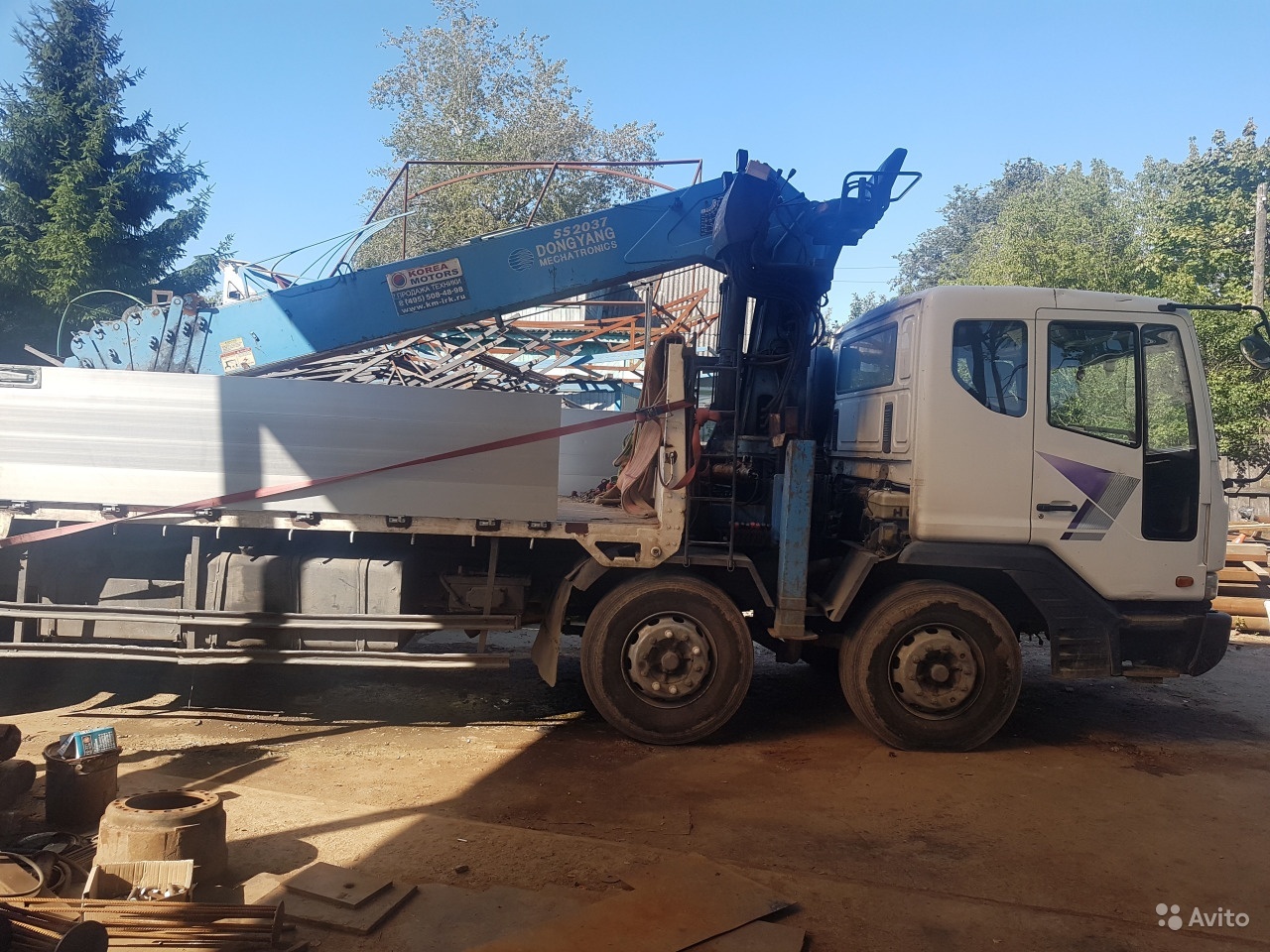 Манипулятор с КМУ 8т от 4т.р/час, от 200р/км 